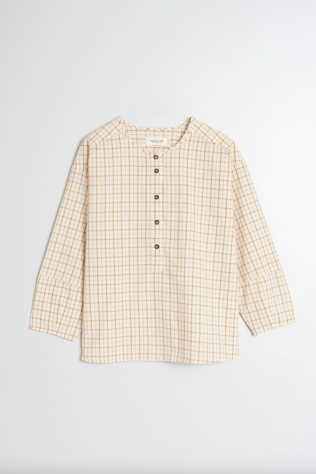 Checked blouse