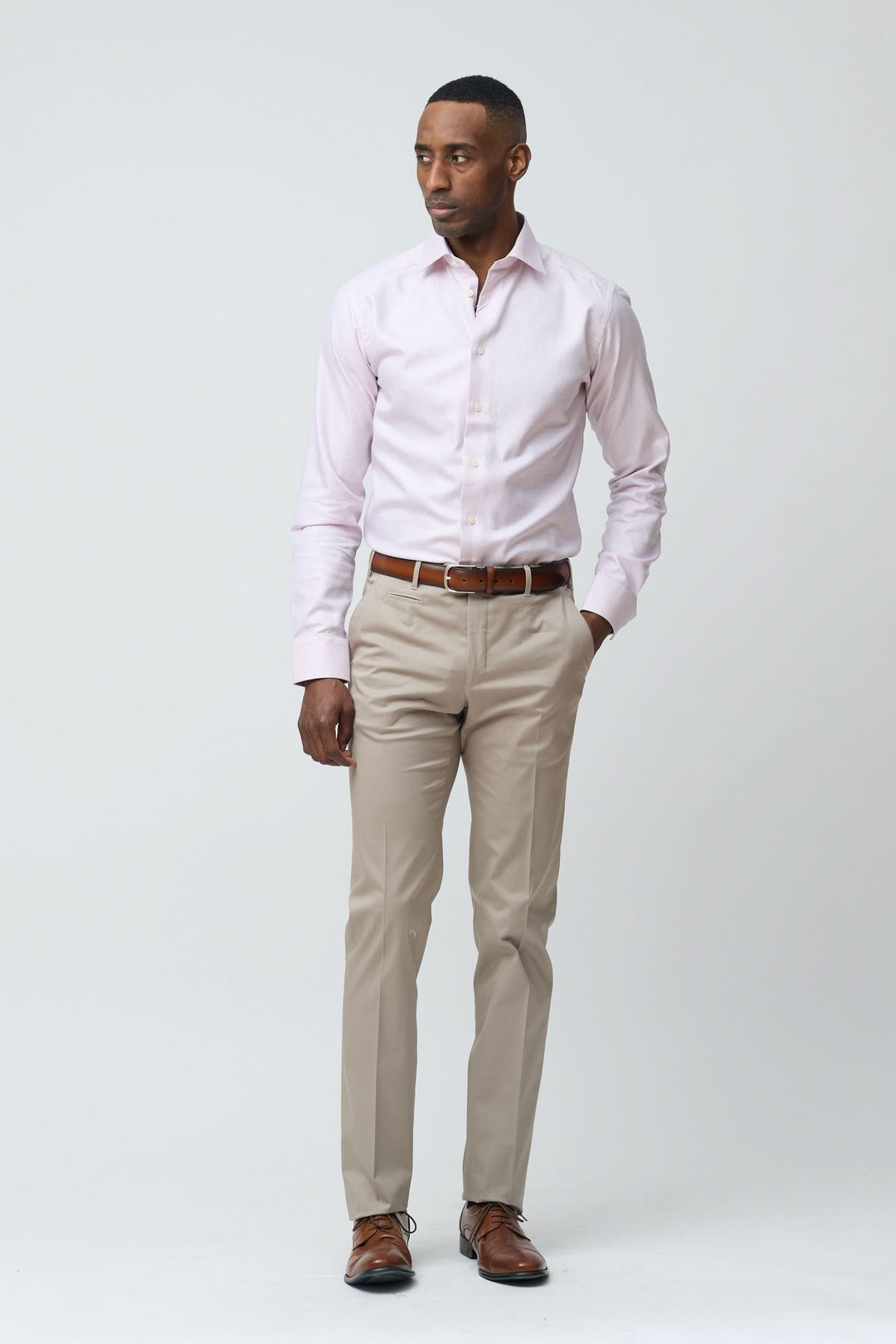 Pantalon habillé coupe ajustée