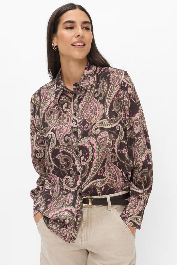 Chemise Vic à imprimé cachemire
