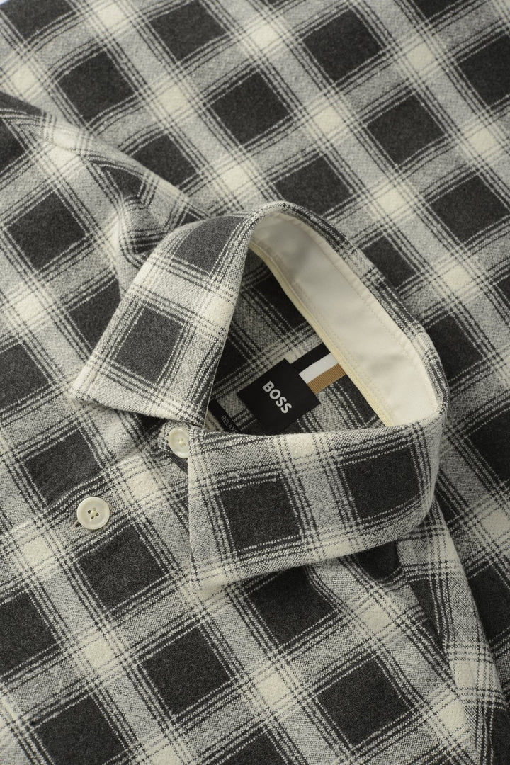 Plaid overshirt