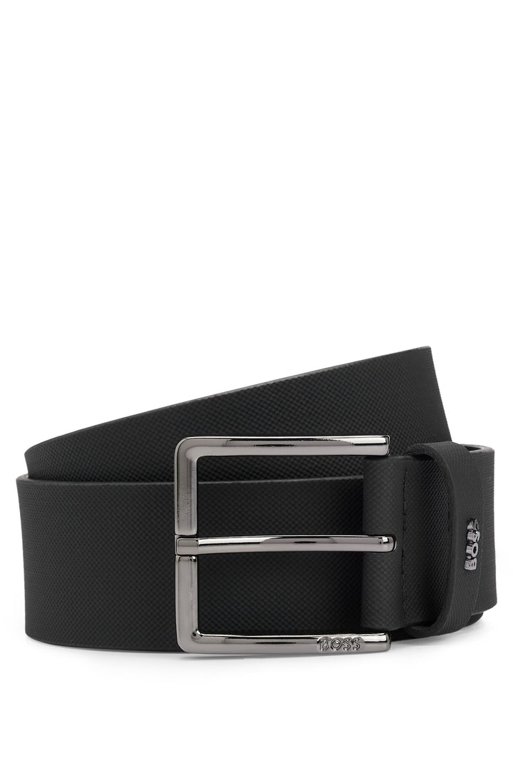 Ceinture en cuir gaufré Homme - Accessoires - Ceinture Hugo boss