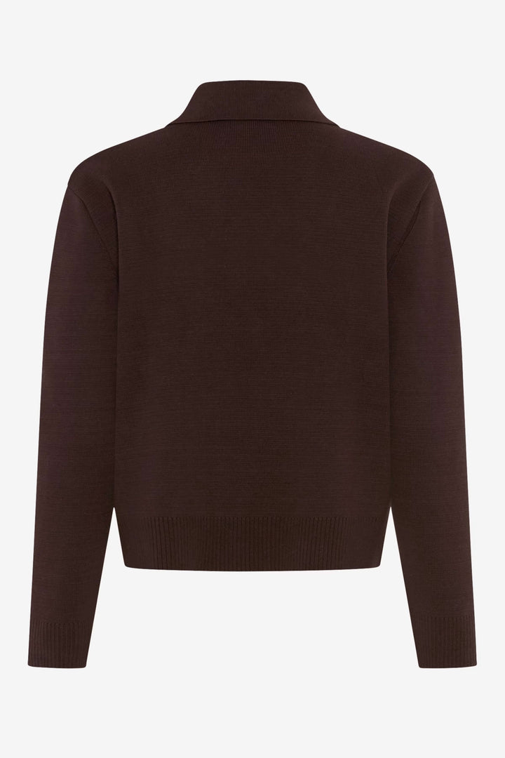 Cardigan Anni structuré à double boutonnage