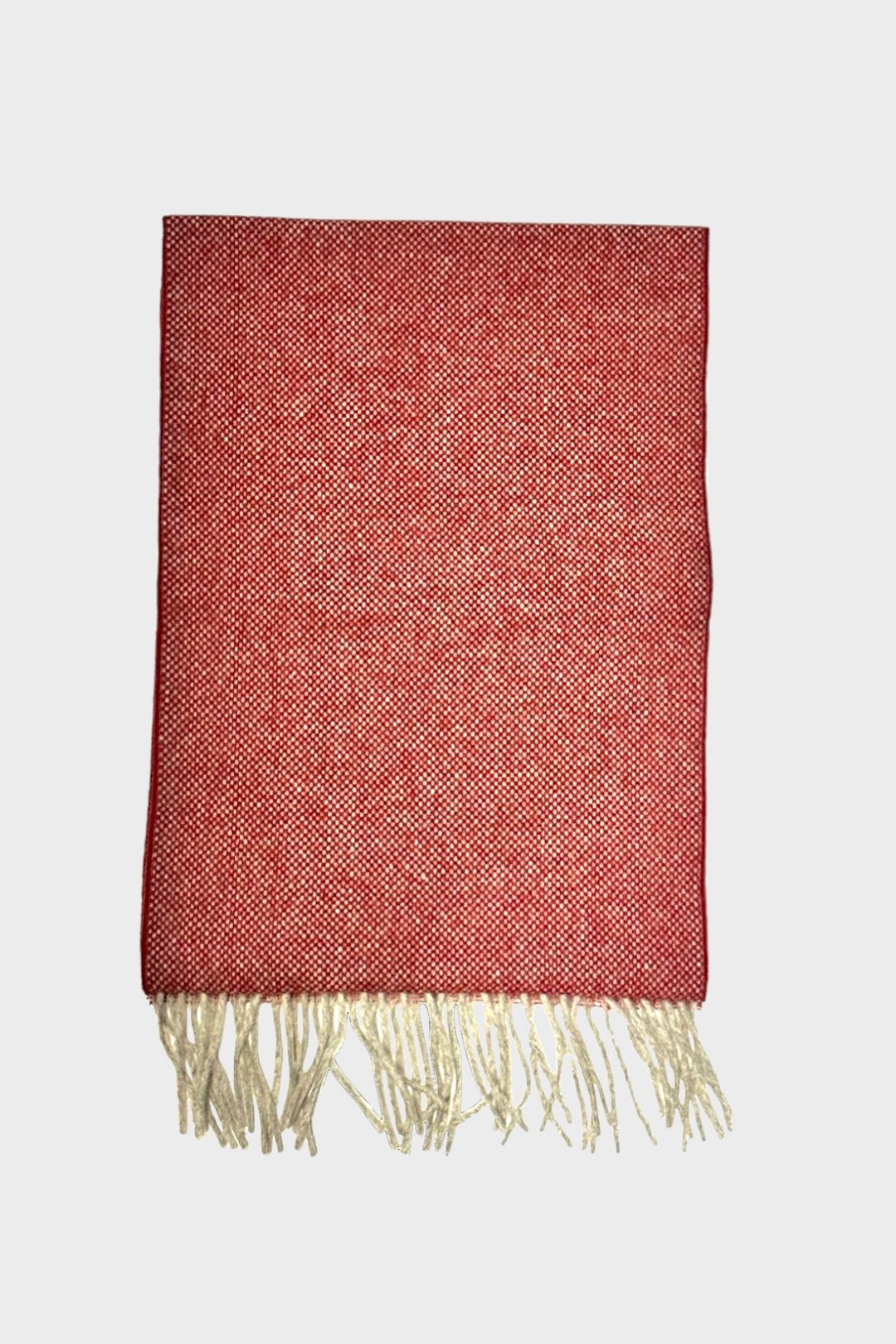 Textured wool scarf