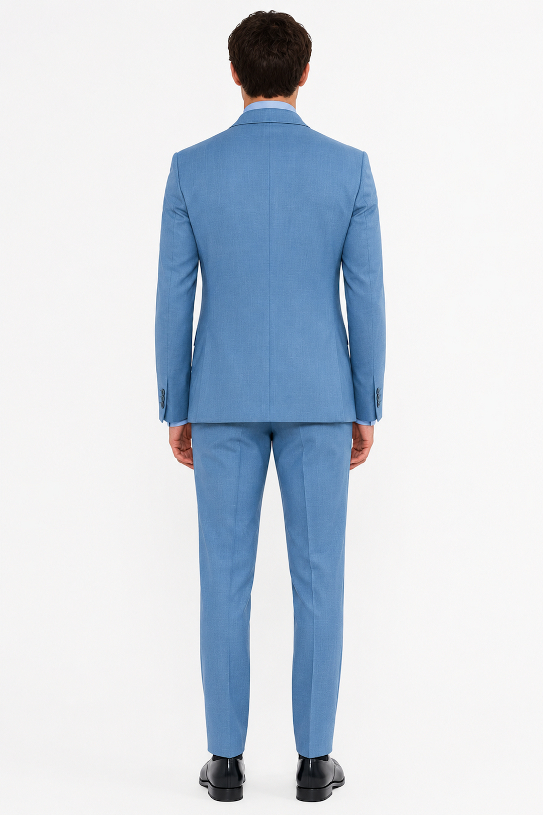 Essential stretch wool suit