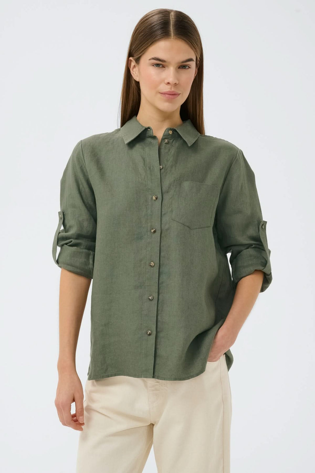 Chemise en lin Dilana