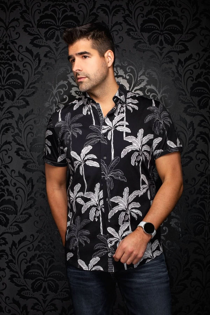 Chemise manches courtes AZURE