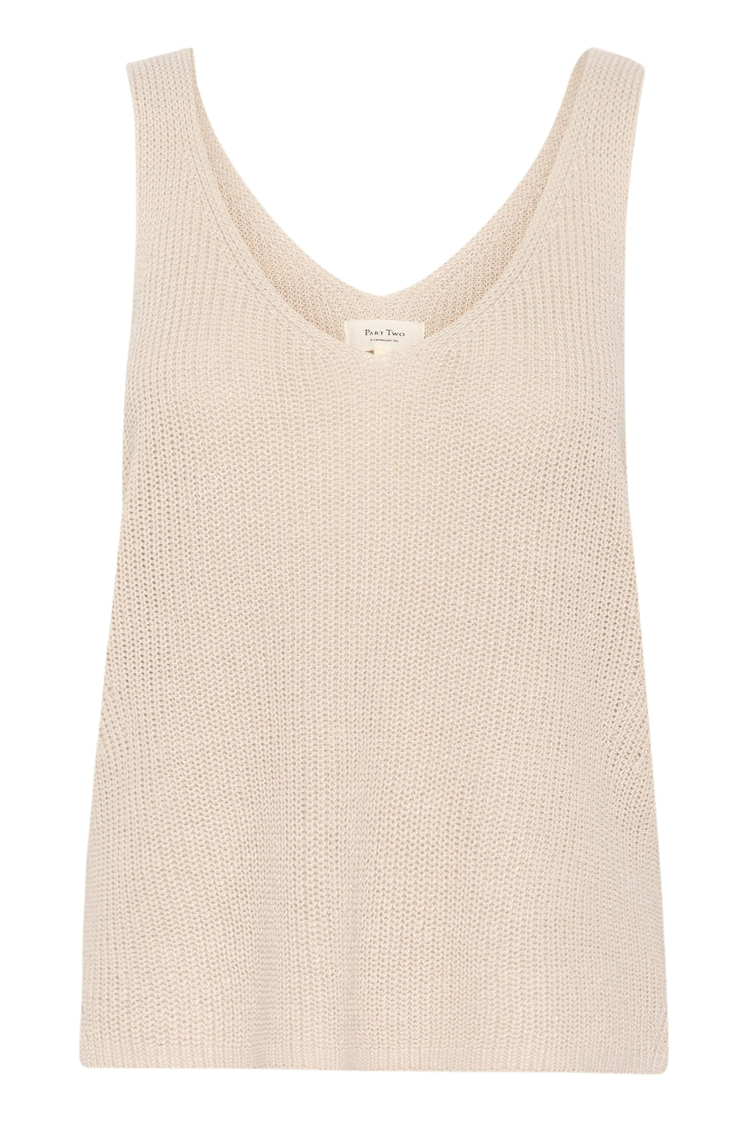 Camisole Rebecca tricotée col v sans manches