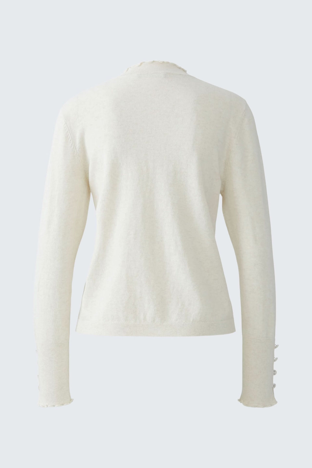 Fitted sweater with a fit