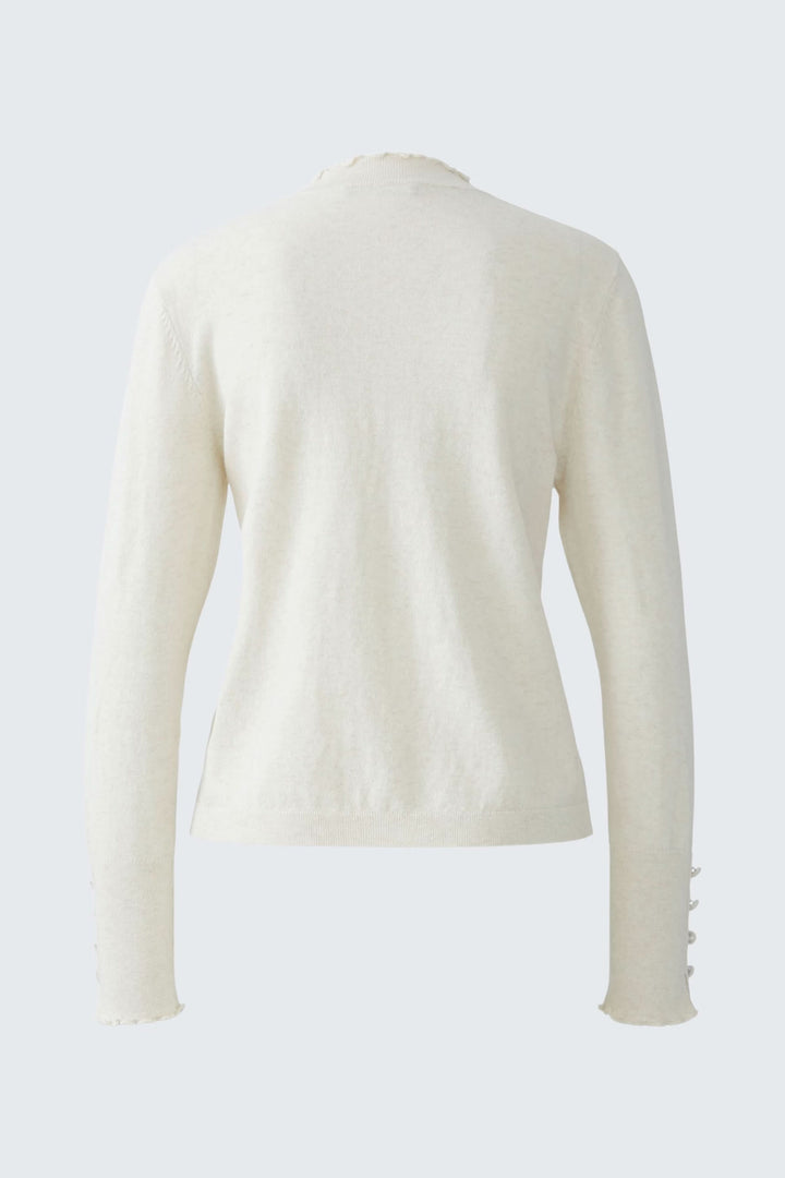 Fitted sweater with a fit