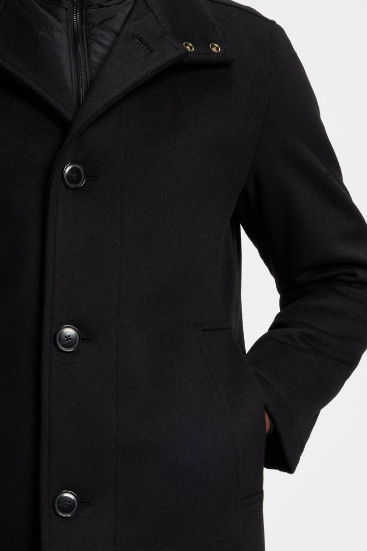 Manteau en laine et cachemire Coxtan