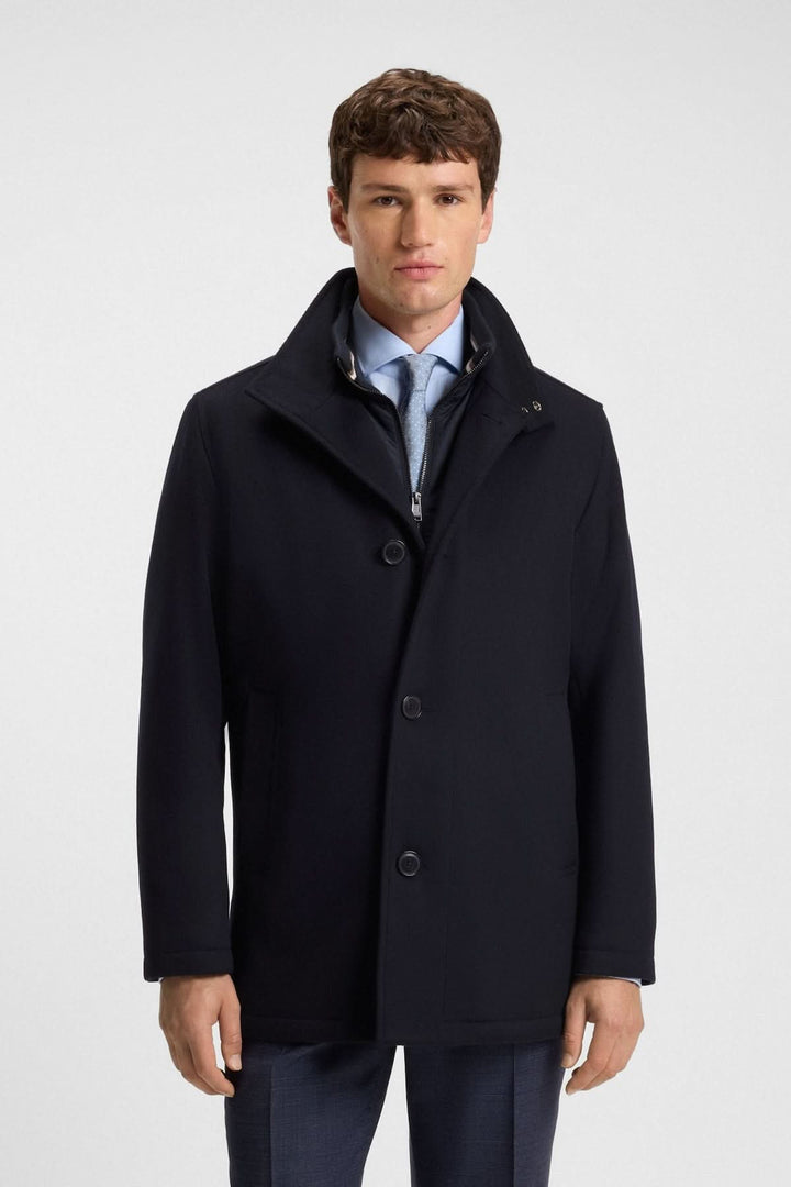 Manteau en laine et cachemire Coxtan
