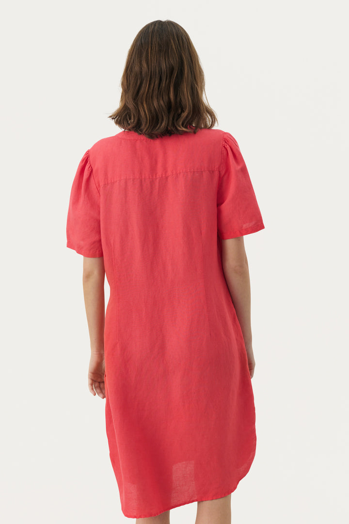 Aminase linen dress