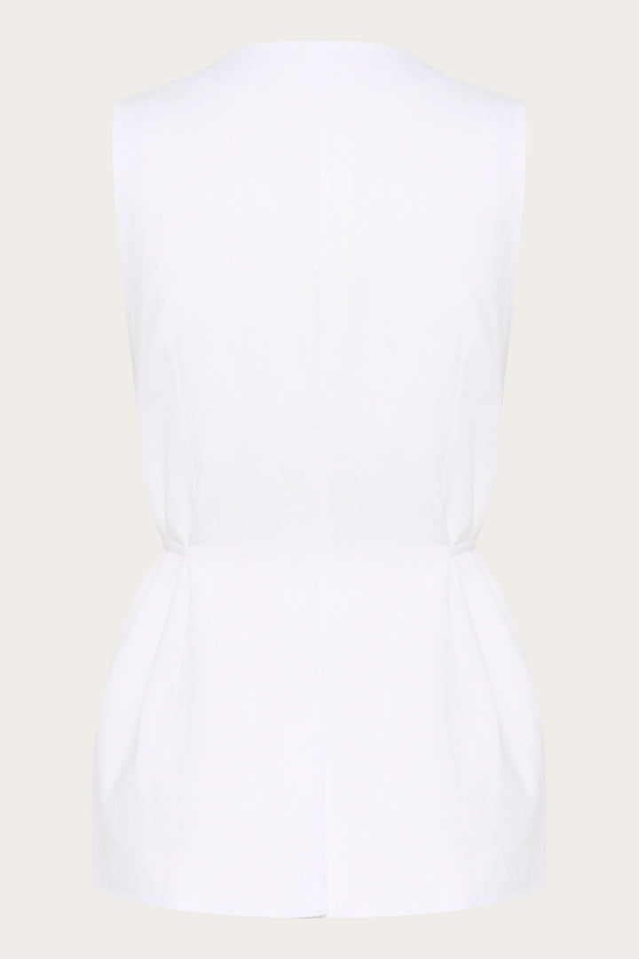 Farida sleeveless jacket