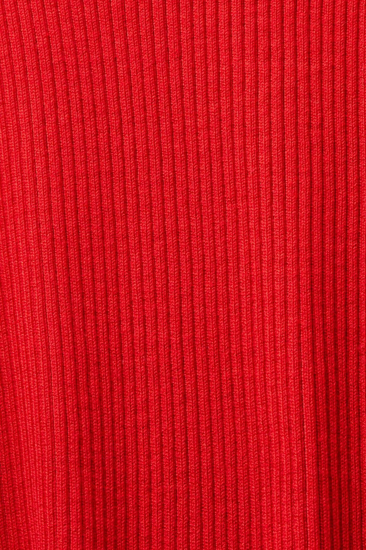 Ribbed knit cardigan