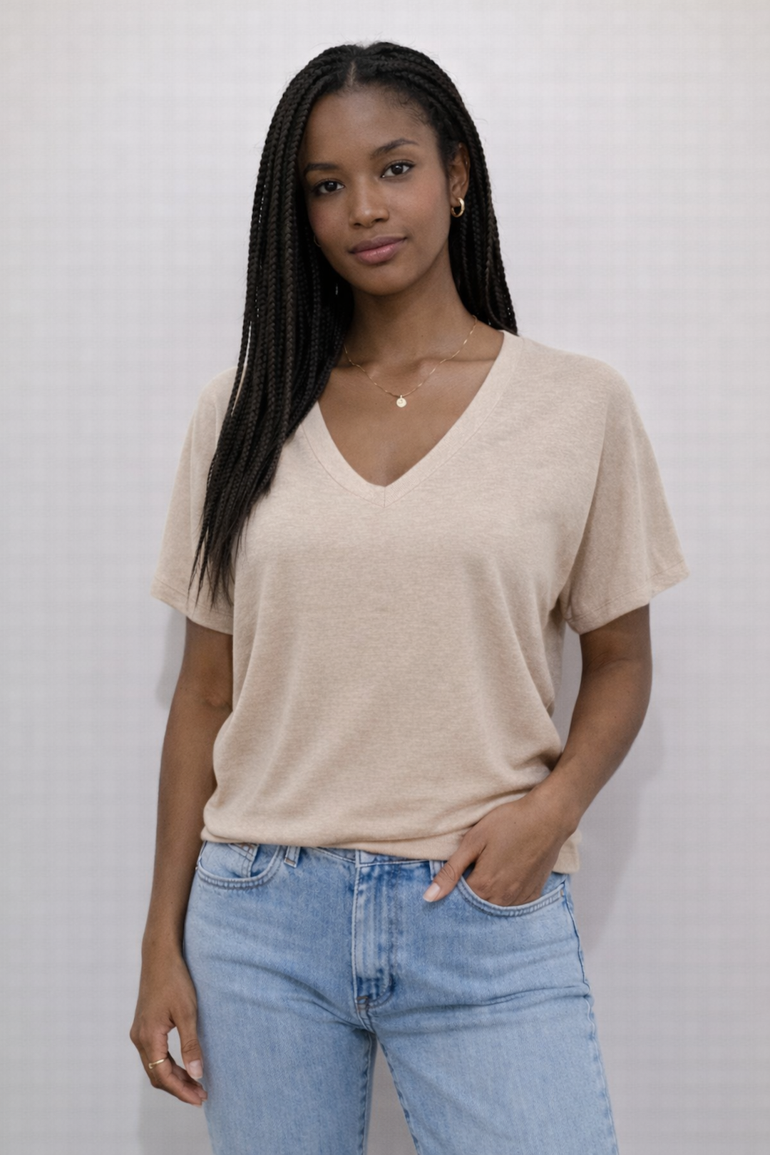 Sophia V-neck Short-Sleeve T-Shirt: A Must-Have
