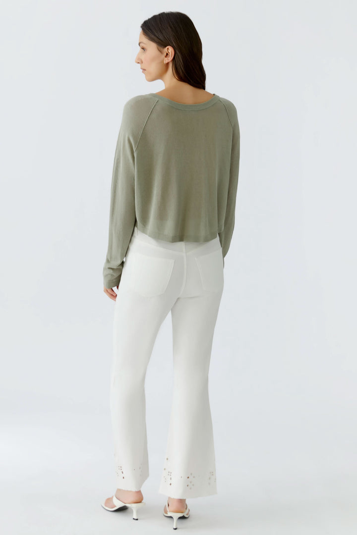 Cardigan texturé boutonné