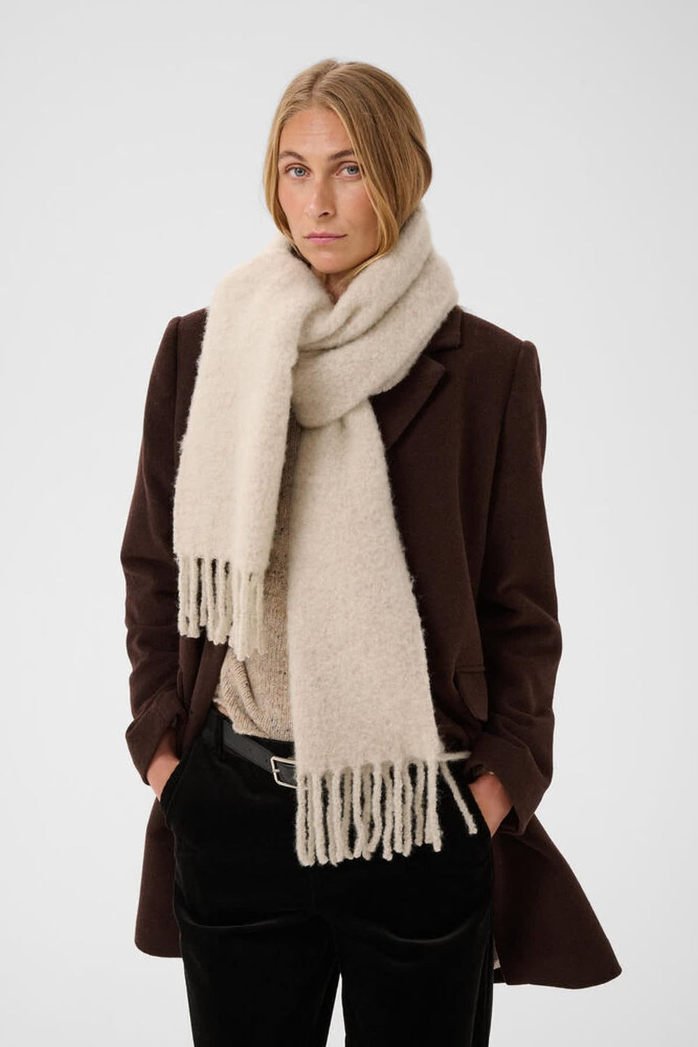 Foulard doux à franges Chalena pour femme Part Two