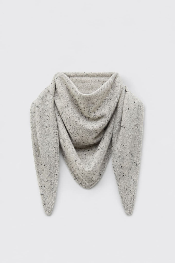 Foulard triangulaire en maille Éléonore pour femme Not Shy