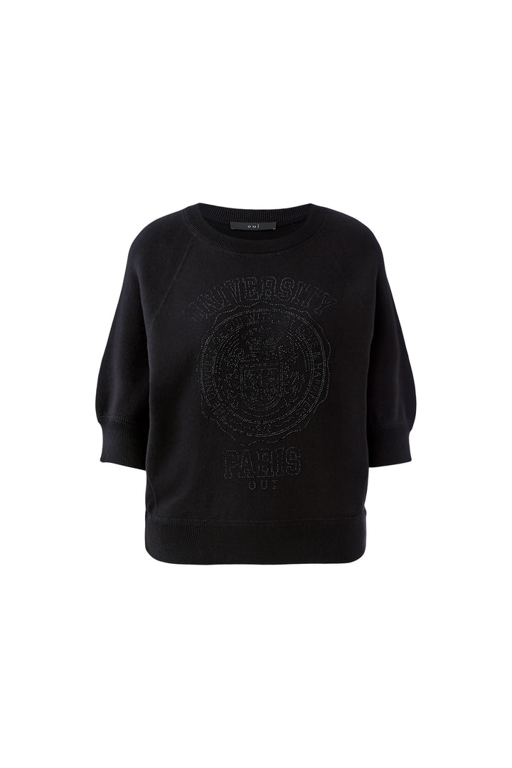 College print sweater