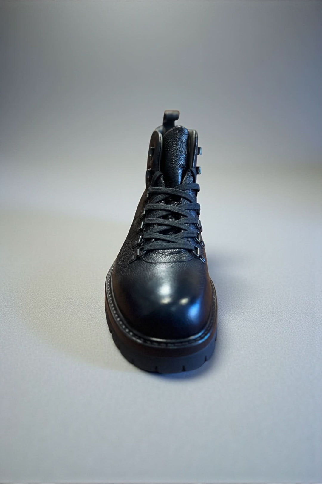 Bottine homme cuir texturé