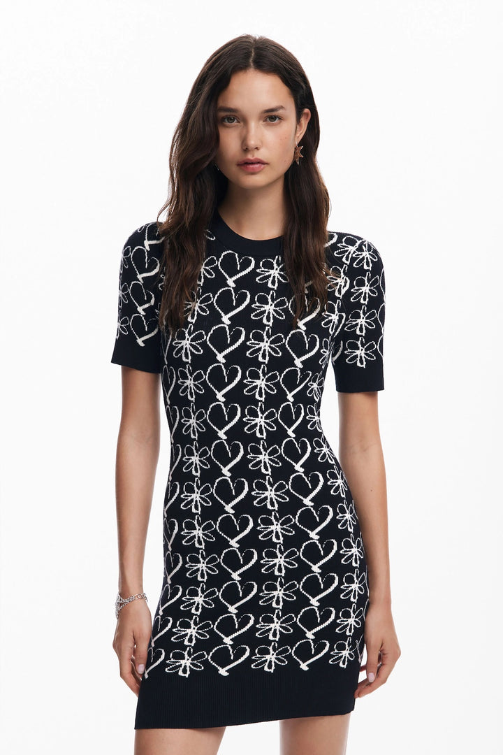 Short printed dress