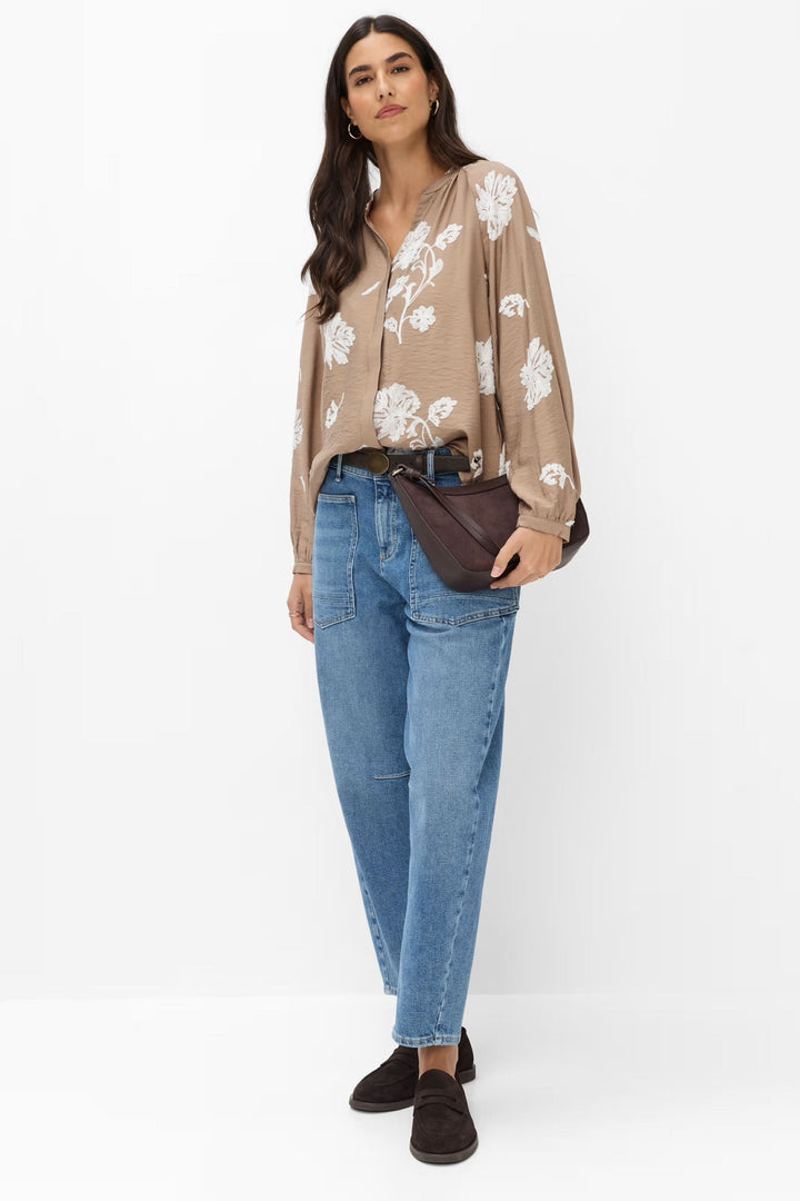 Blouse Vivian à broderies florales
