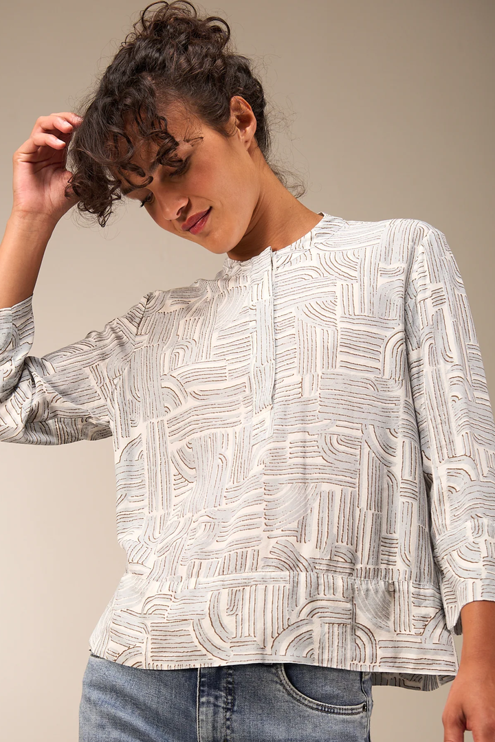 Blouse à manches 3/4