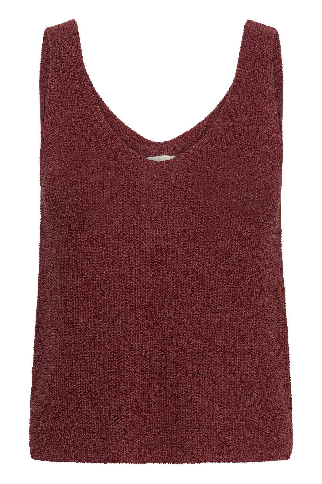 Camisole Rebecca tricotée col v sans manches