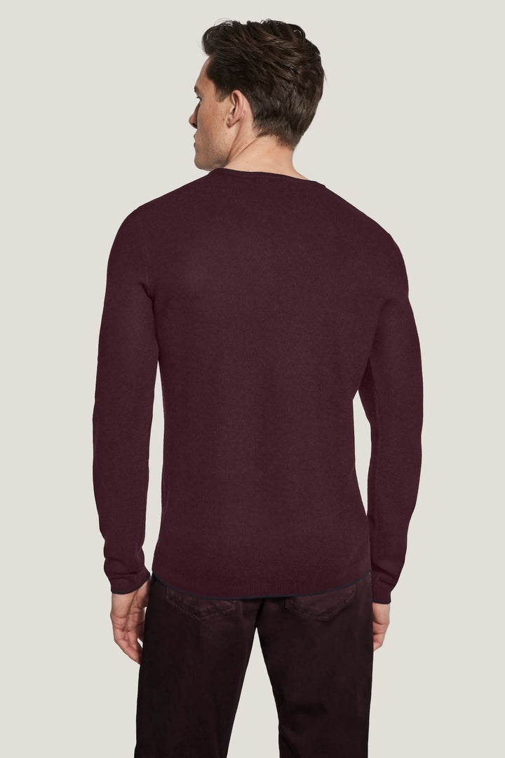 Belvedere crew neck wool sweater
