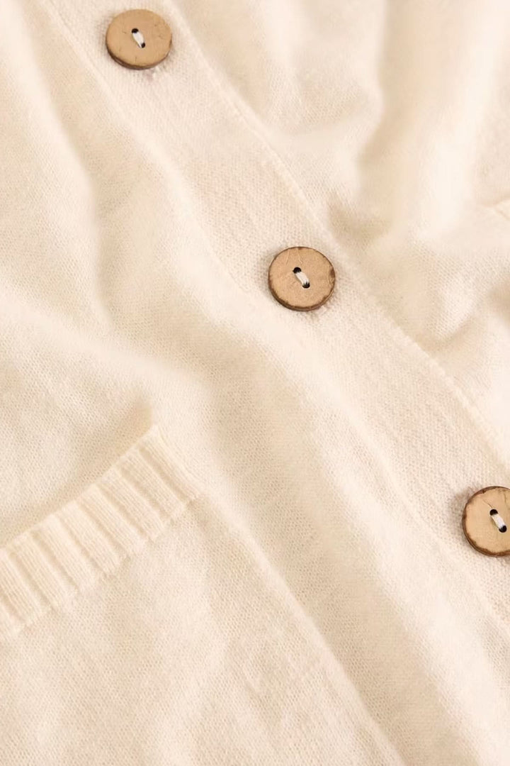 Cardigan en mélange de lin Nova