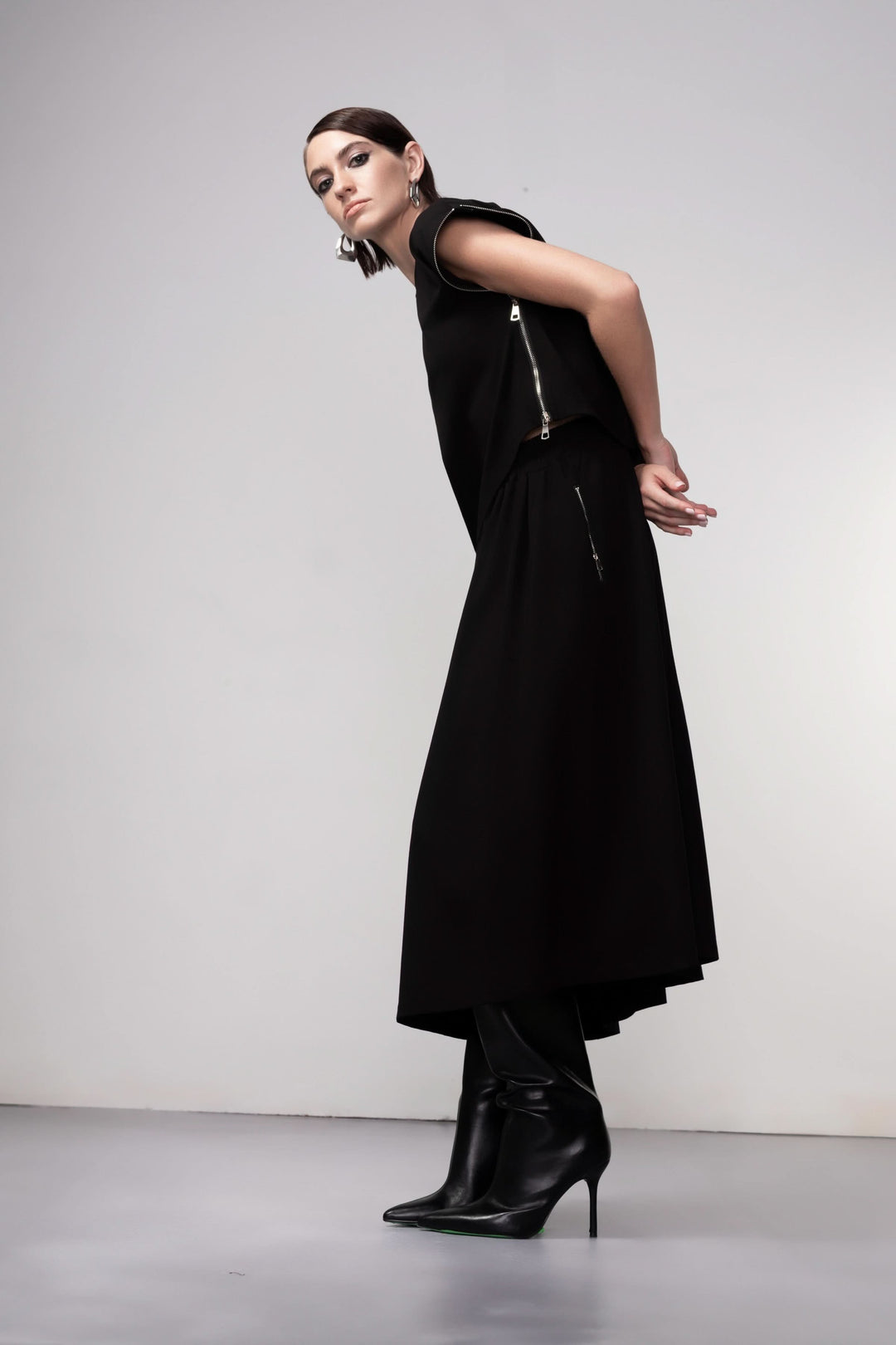 Floaty midi skirt Fit