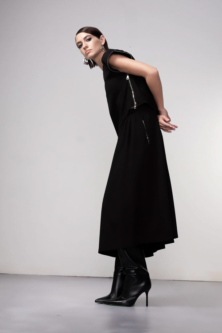 Floaty midi skirt Fit