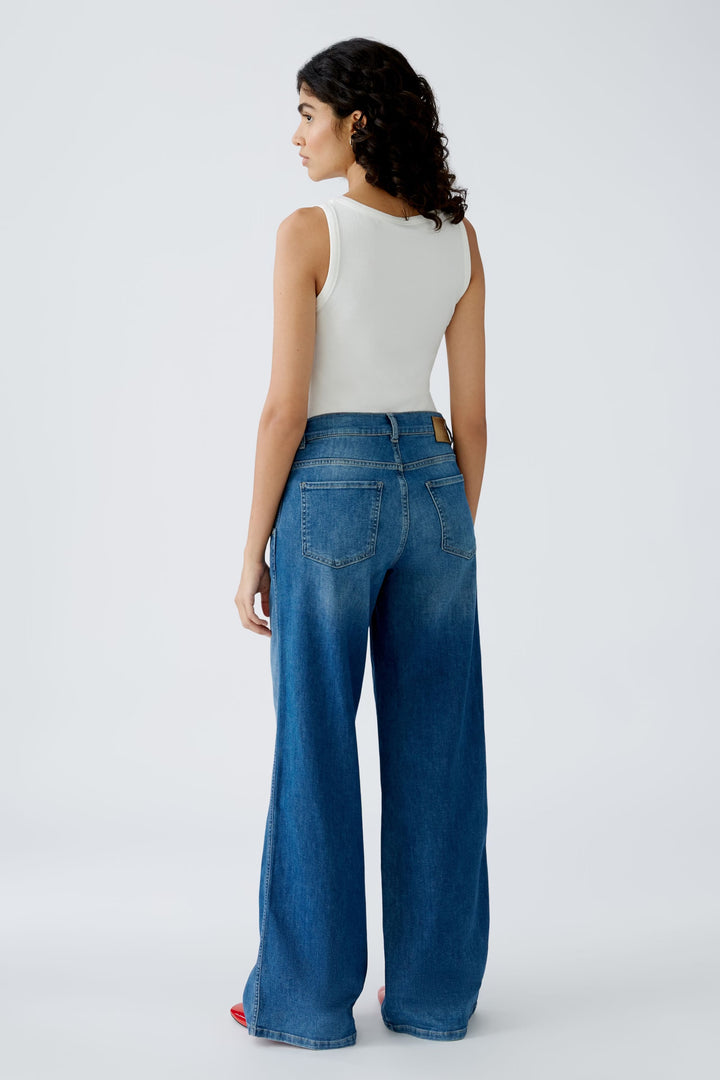 Wide leg jeans