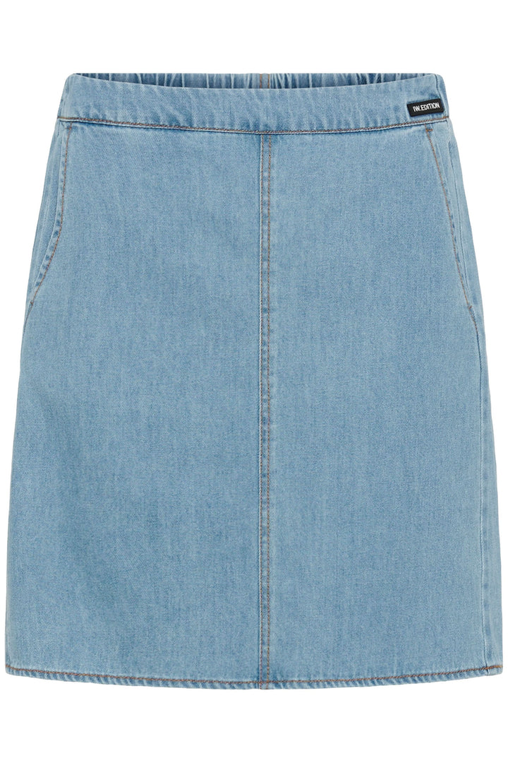 Glenn Short Skirt in Lightweight Denim