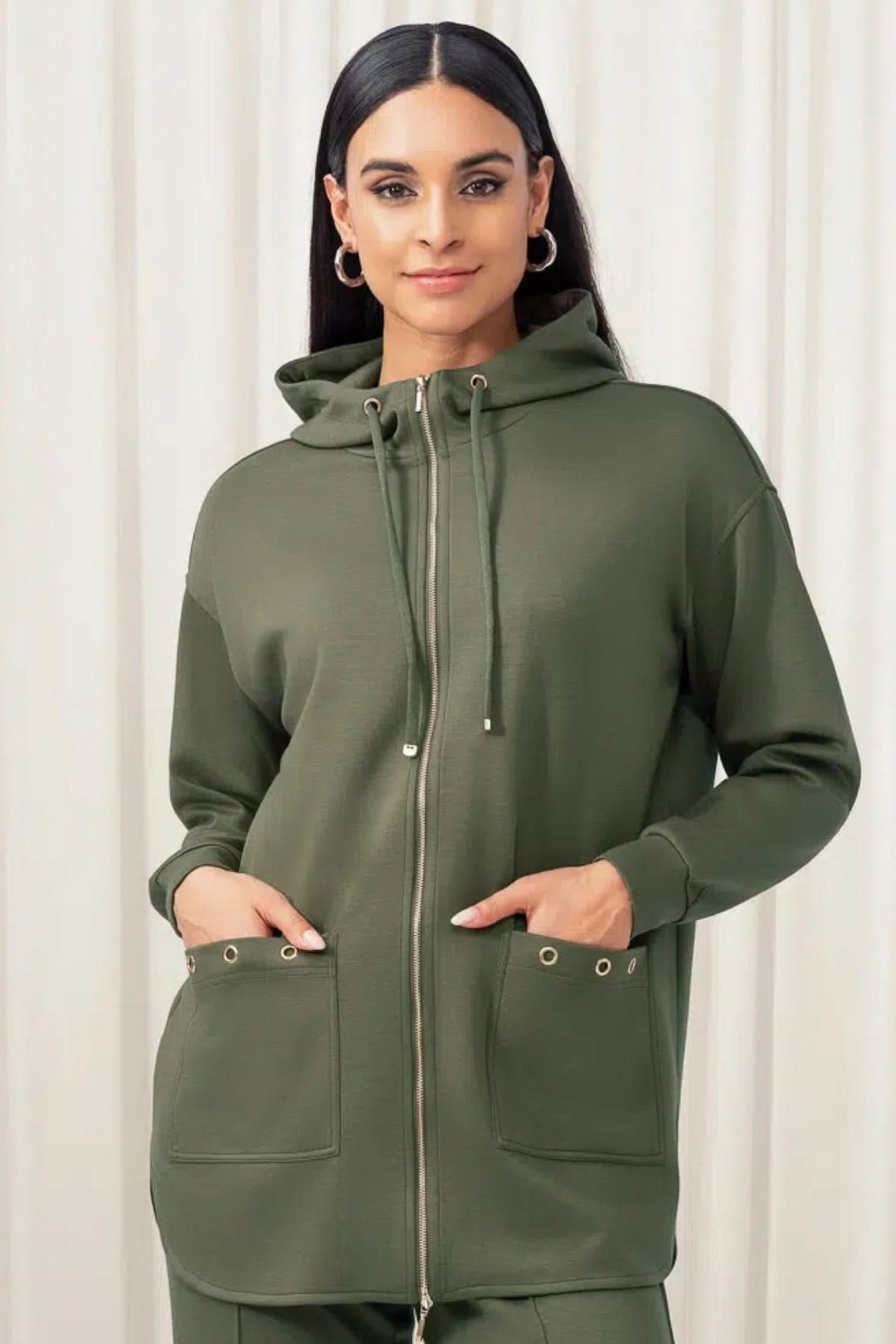 Cardigan à capuche