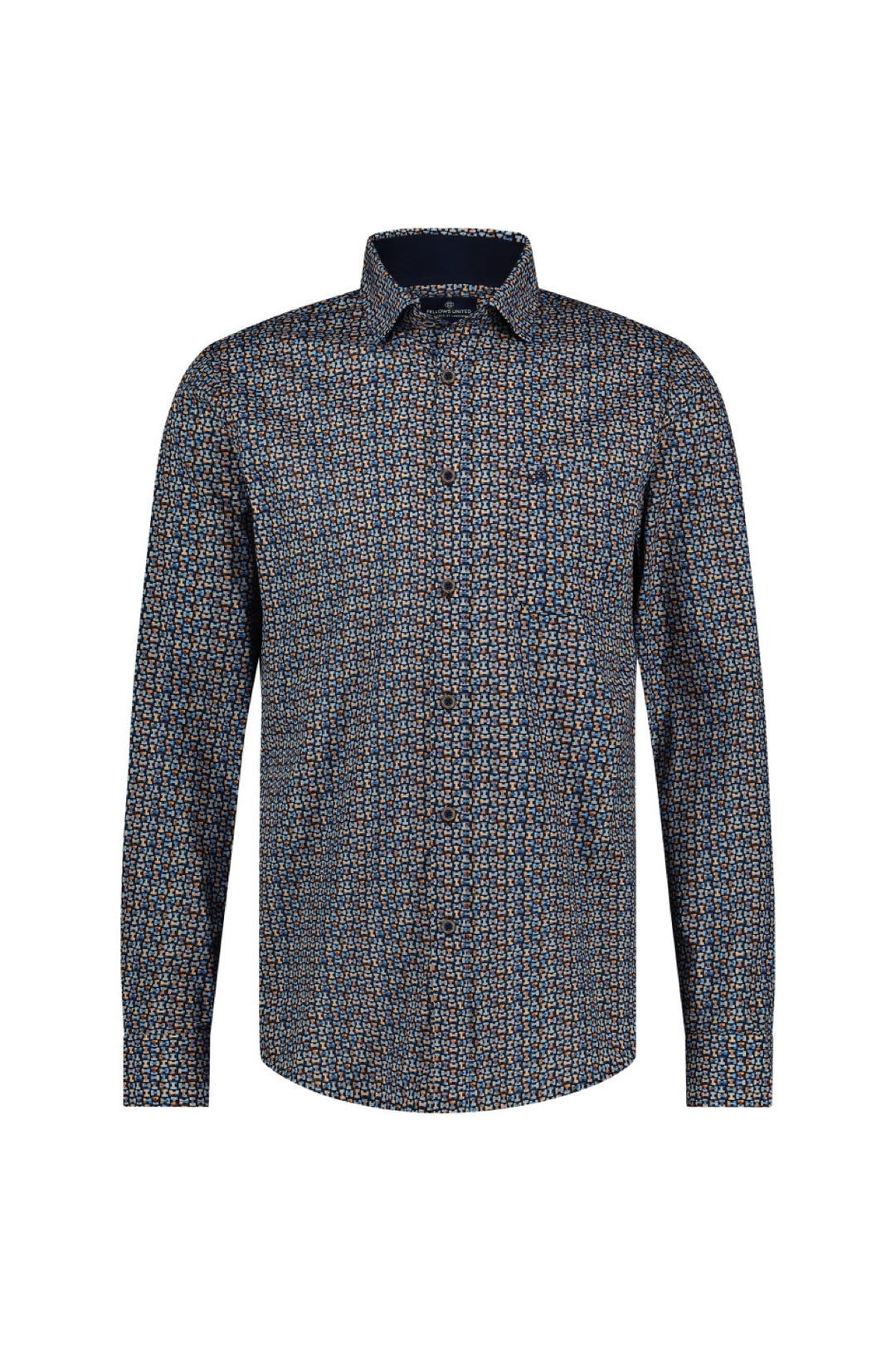 Rectangle print shirt