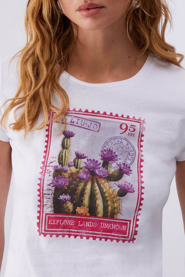 T-shirt à manches courtes avec imprimé graphique