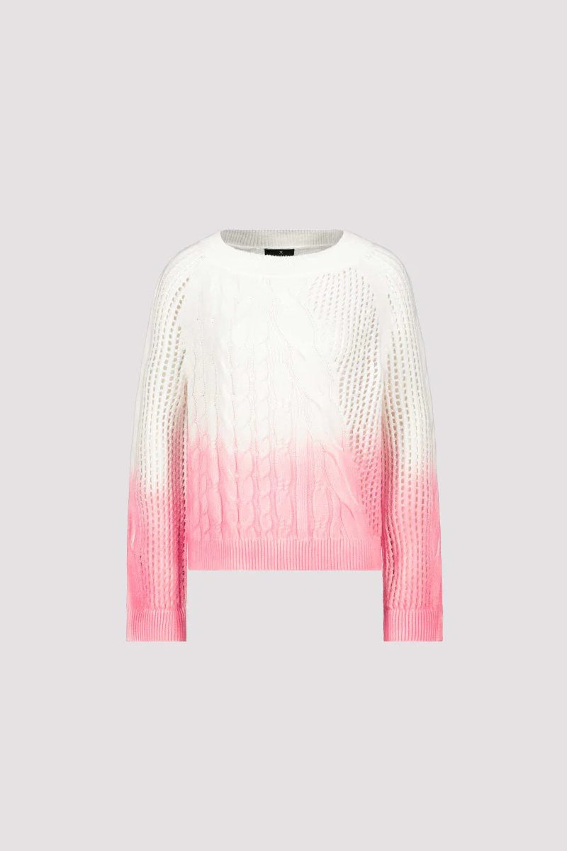 Gradient color sweater