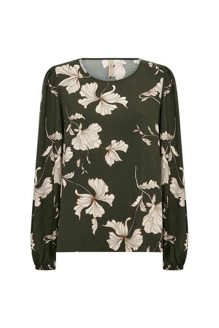 Blouse Hamida fluide à imprimé floral