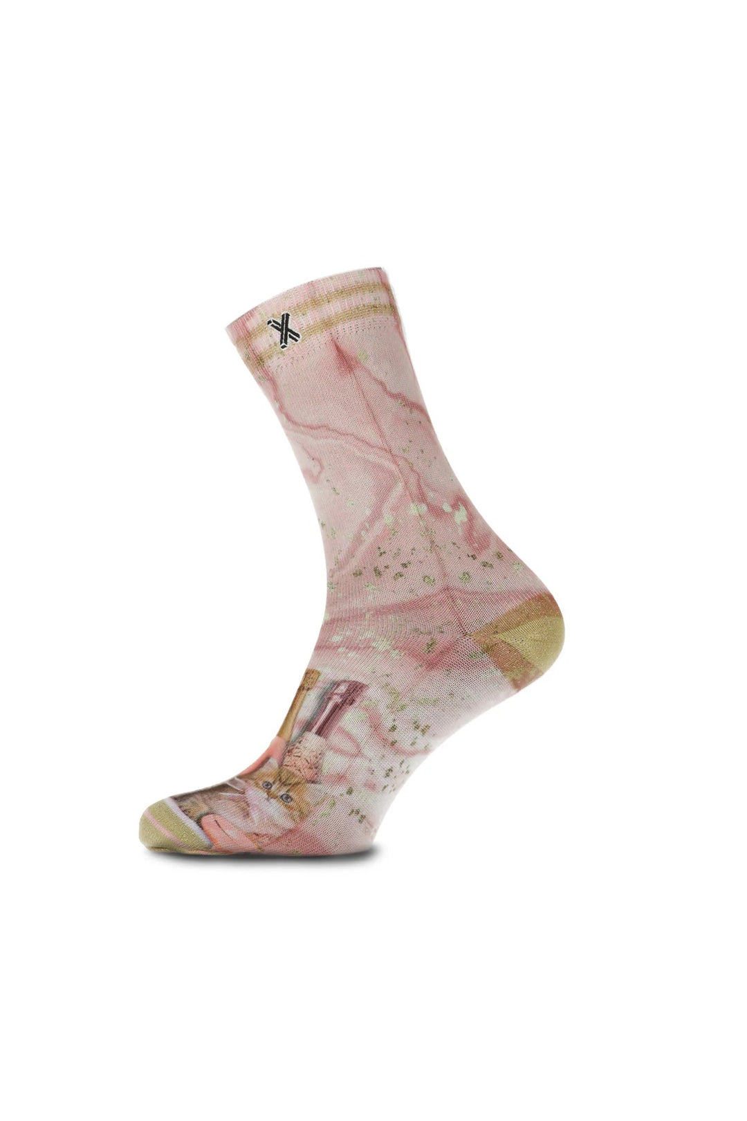 Pink champagne socks