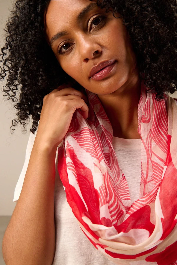 Foulard léger imprimé floral