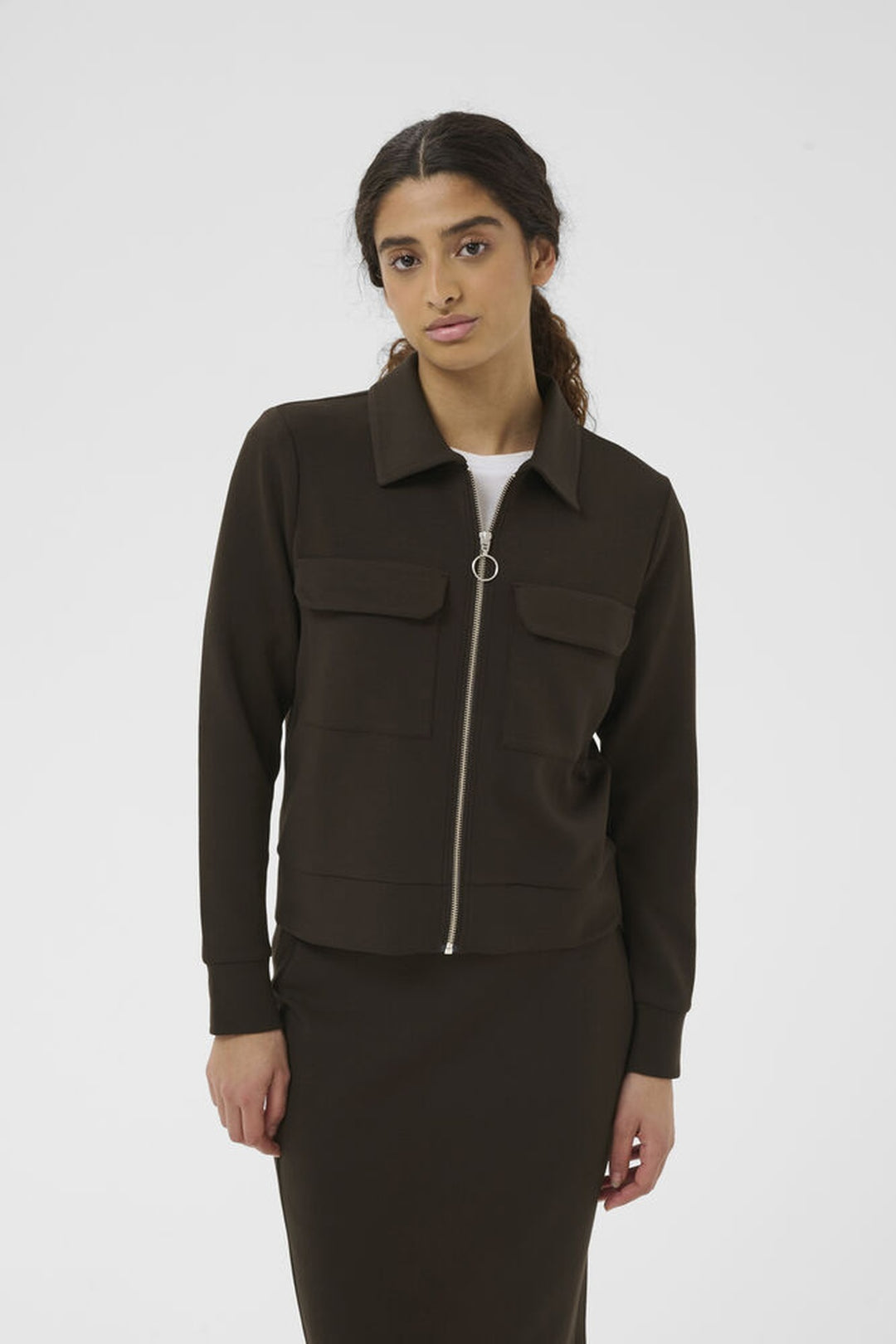 Veste courte zippée Beca