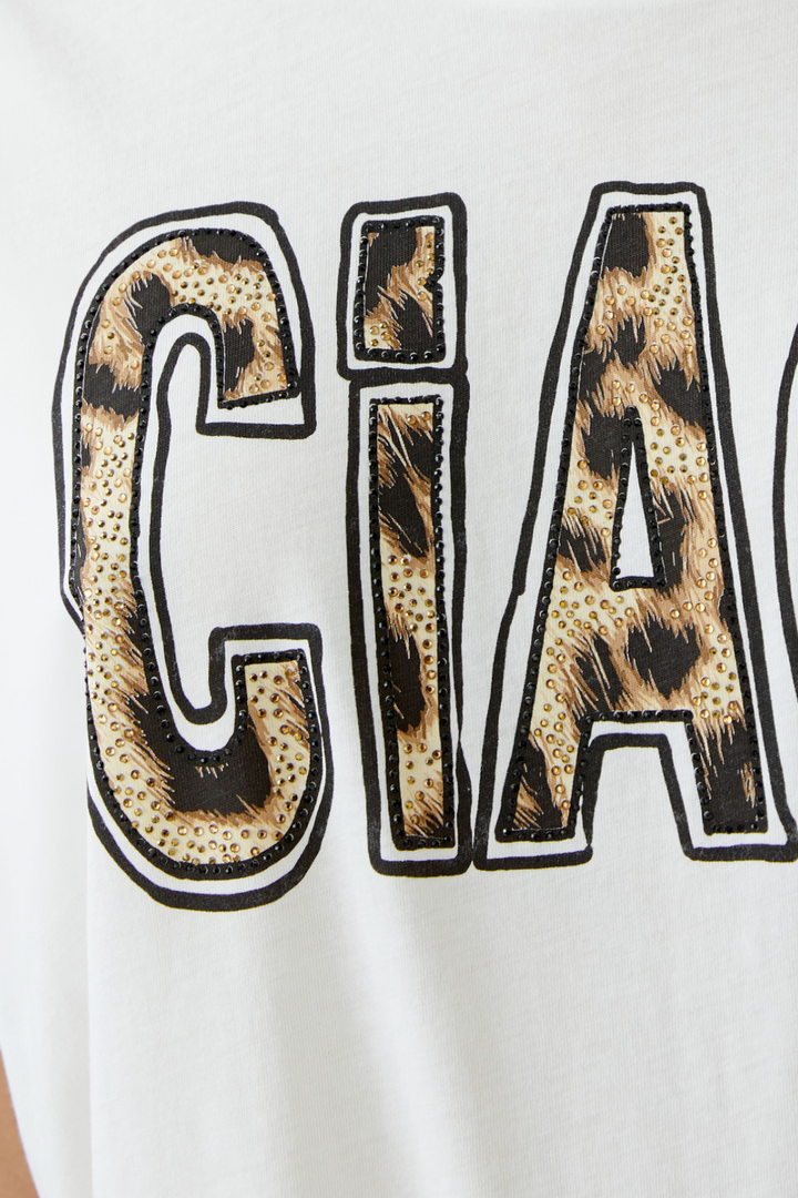 "CIAO!" printed T-shirt