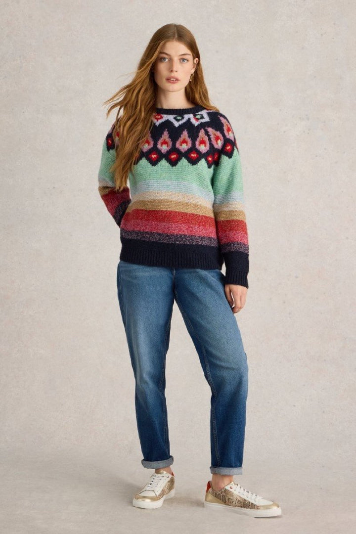 Knitted pattern sweater