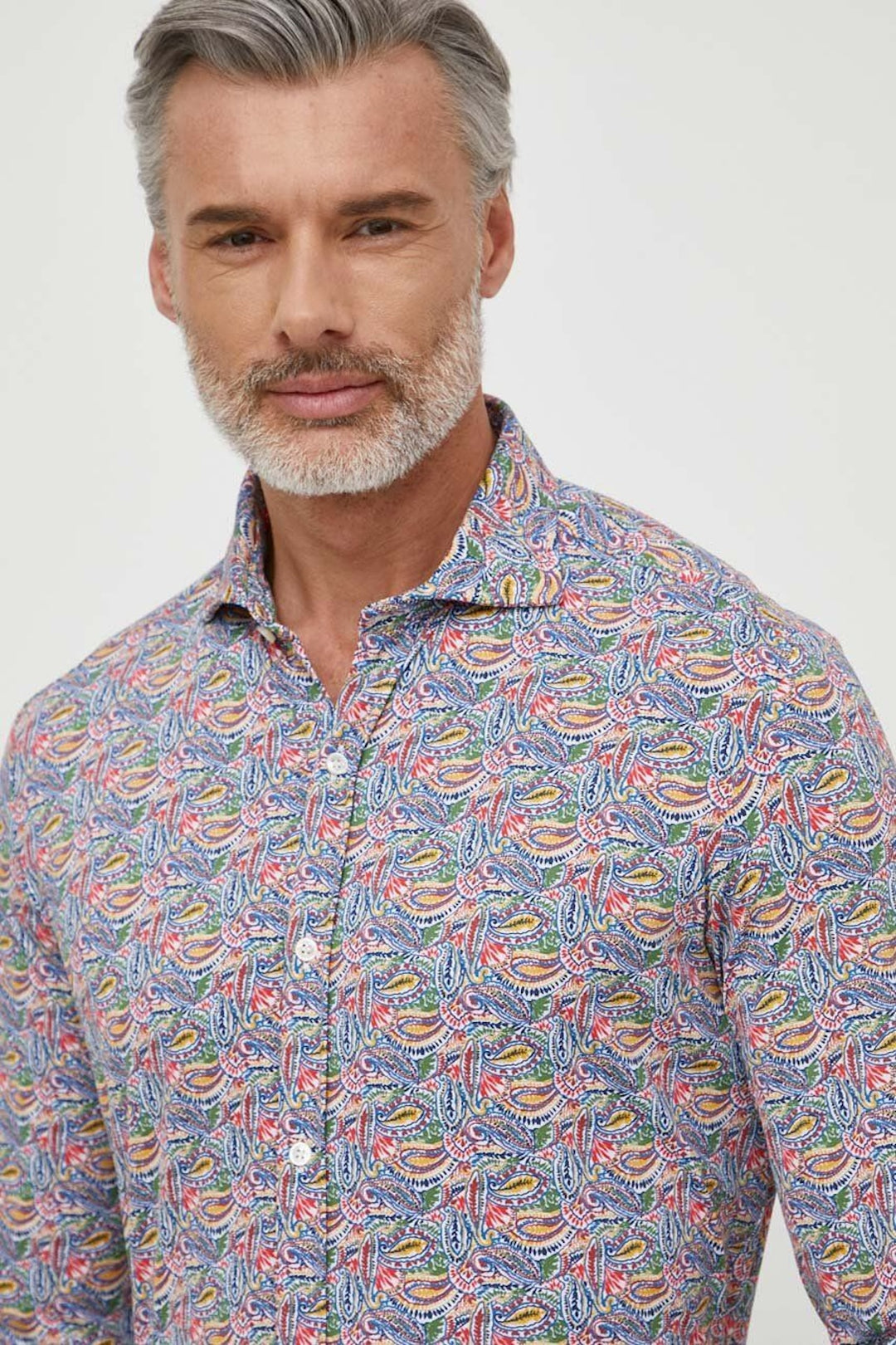 Multicolor stretch shirt