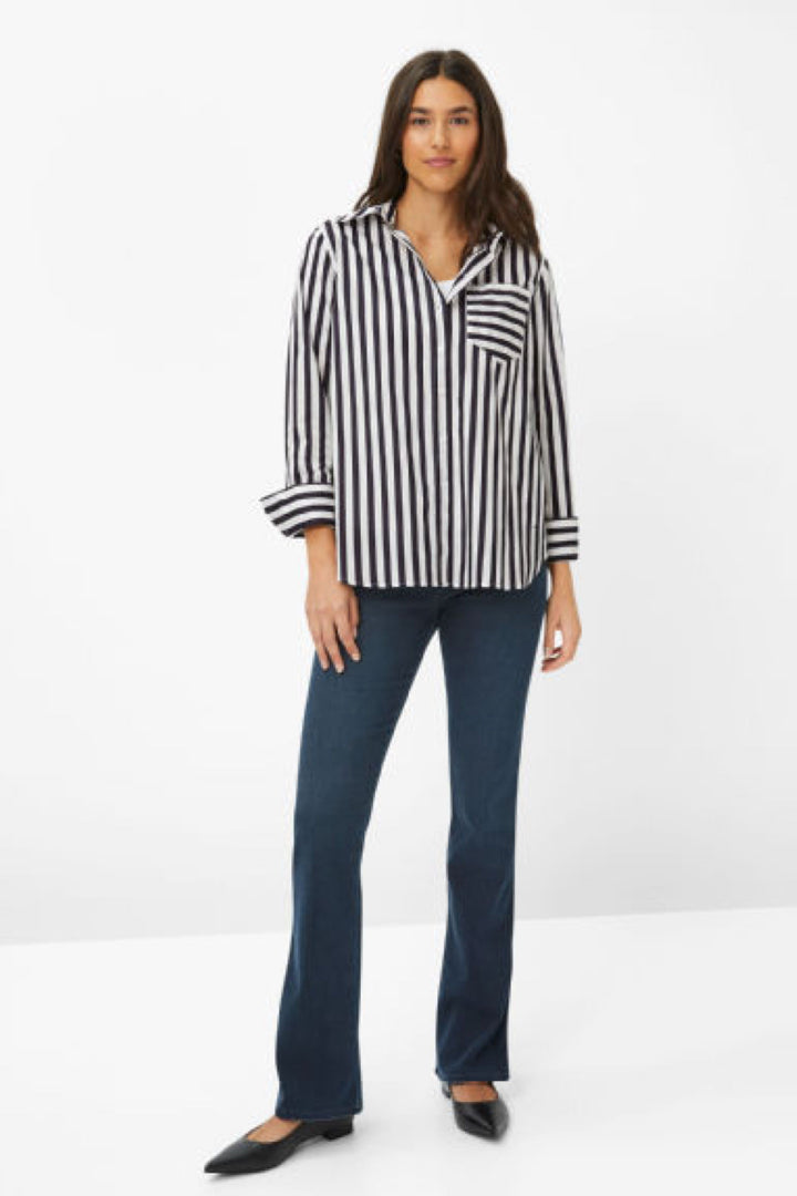 VIKI Striped Blouse