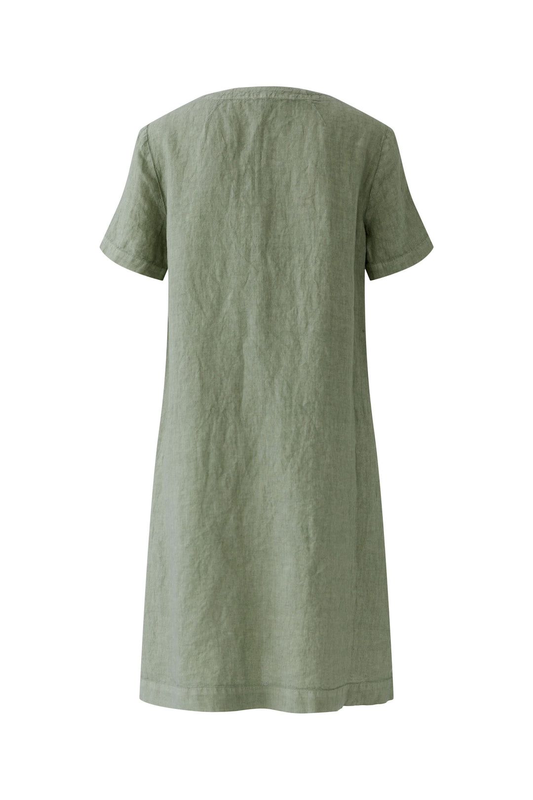 Robe en lin à manches courtes