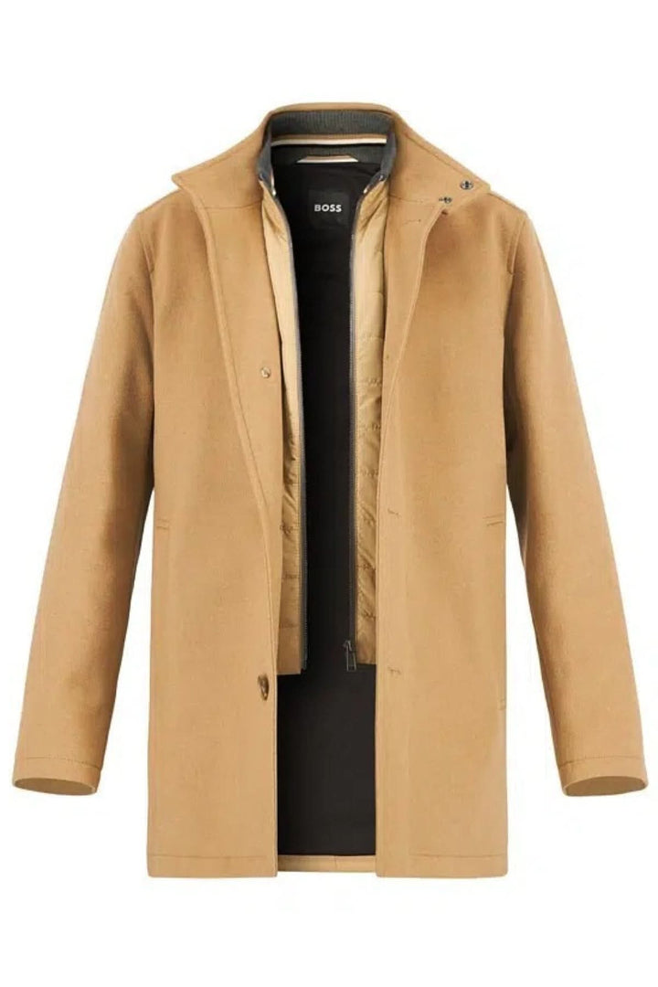 Manteau en laine et cachemire Coxtan