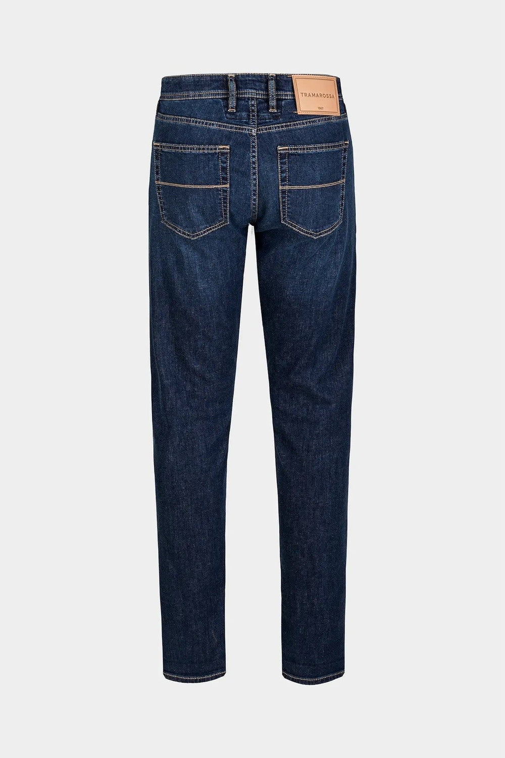 Side view of gray Tramarossa men's jeans with visible pockets - Valérie Simon
