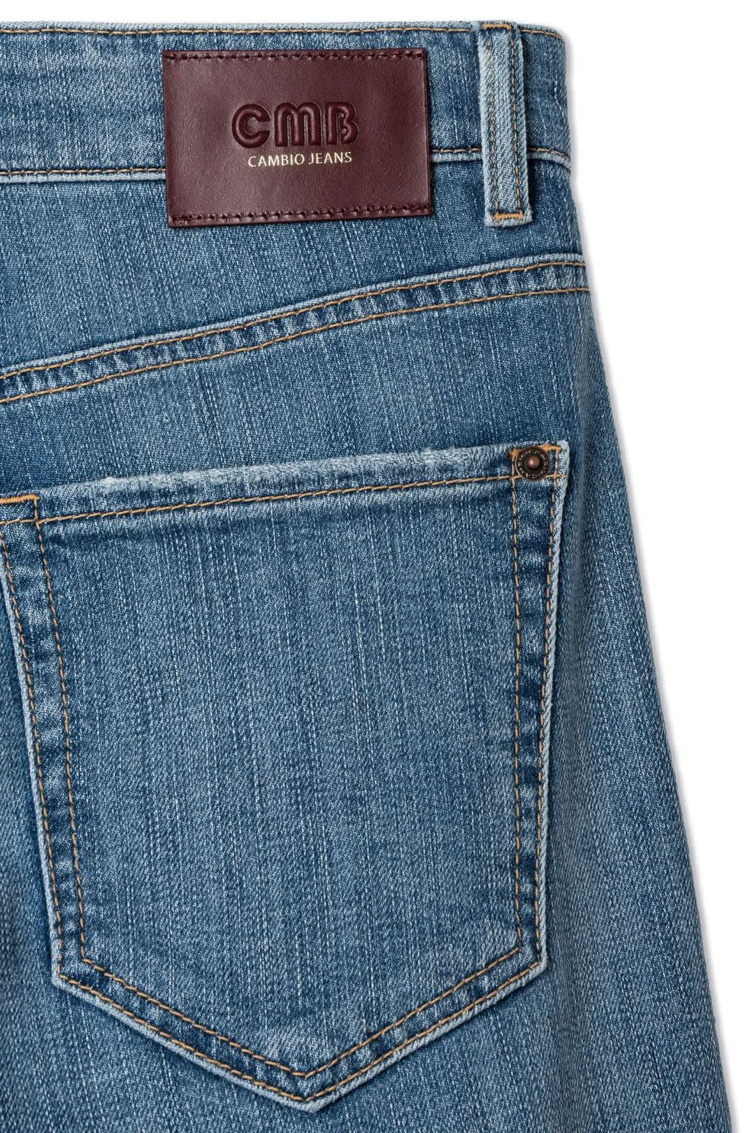 Jean droit à taille haute Elli pour femme Cambio